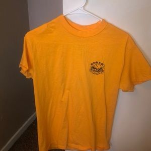 yellow t shirt